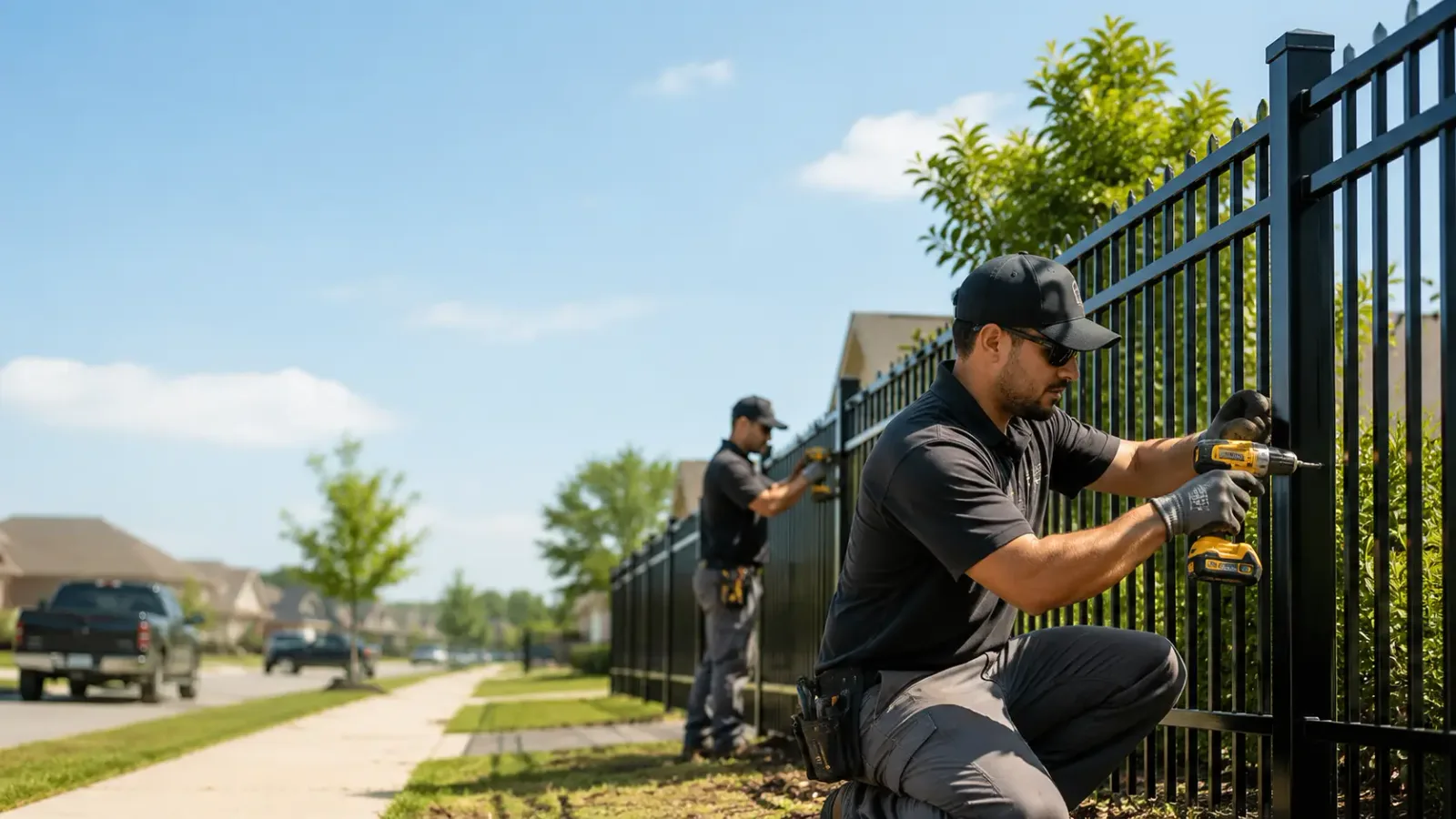Metal Fence Installation in Rew, PA